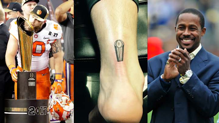 Clemson’s Ben Boulware got a tattoo on his Achilles to stick it to Desmond Howard
