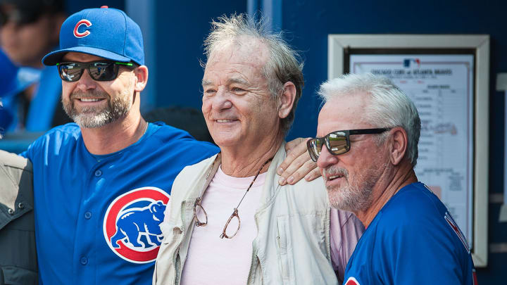 Super Fan Bill Murray Could Play Joe Maddon in Upcoming Cubs Movie Super Fan Bill Murray Could Play Joe Maddon in Upcoming Cubs Movie