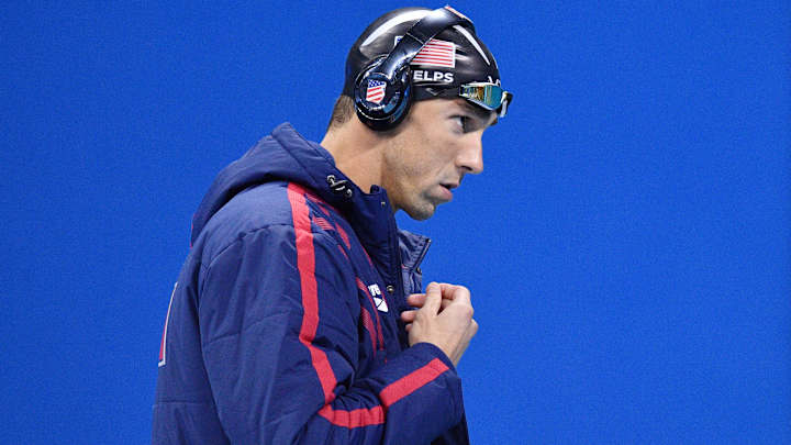 Michael Phelps on racing a Great White during Shark Week: 'Sure, why not?' Michael Phelps on racing a Great White during Shark Week: 'Sure, why not?'