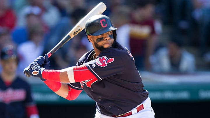 First base: Carlos Santana, Cleveland Indians