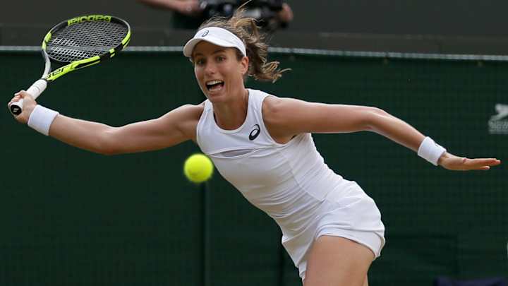 Garcia says she didn't notice if her father was coaching her