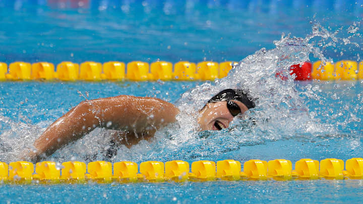 Ledecky ponders future after a bit of a letdown at worlds