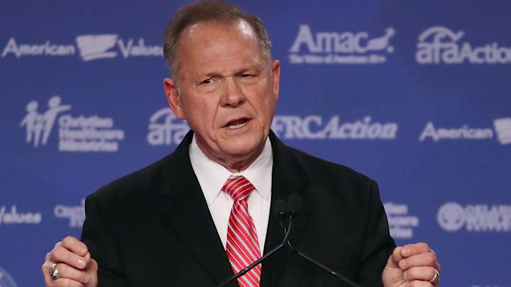 Senate Candidate Roy Moore Says NFL Protesters Are Breaking the Law