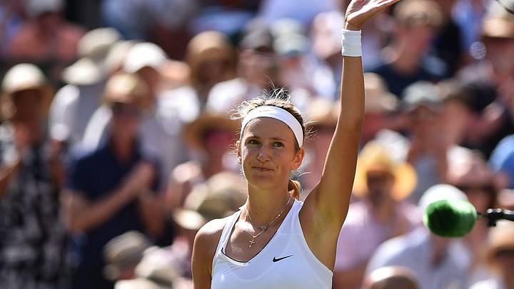 After maternity leave, Victoria Azarenka is back in full swing at Wimbledon After maternity leave, Victoria Azarenka is back in full swing at Wimbledon