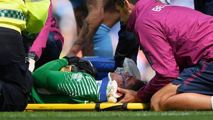 Ederson Suffers Suspected Cheek and Jaw Fractures After Brutal High Kick to the Face