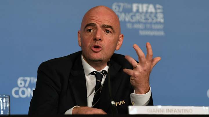 Gianni Infantino slams 'fake news' and 'alternative facts' spread about FIFA