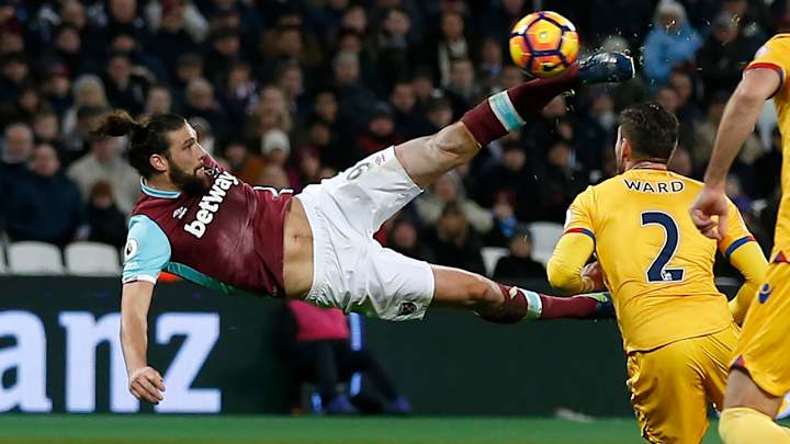 Watch: Andy Carroll hits bicycle kick vs. Crystal Palace