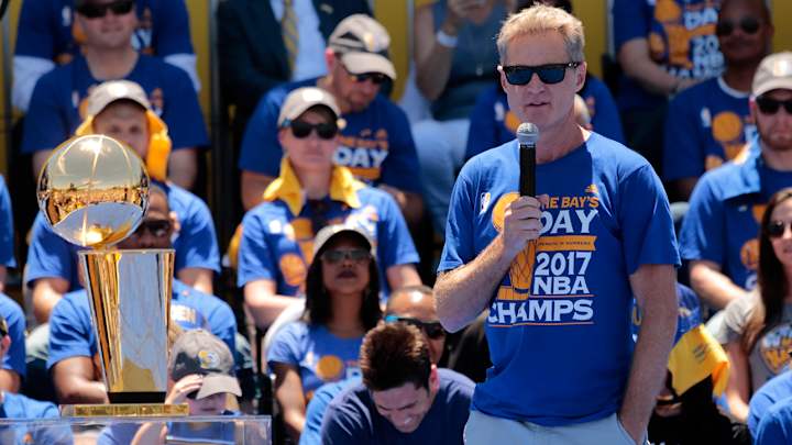 Steve Kerr says he would 'absolutely entertain' White House invitation