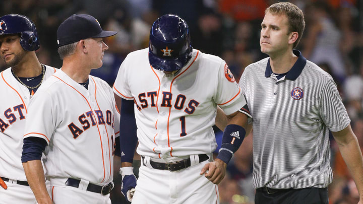 Astros lose Carlos Correa for six to eight weeks with torn thumb ligament Astros lose Carlos Correa for six to eight weeks with torn thumb ligament