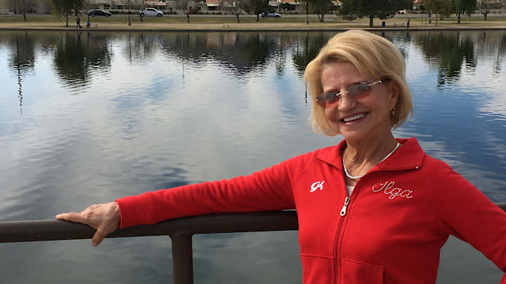 Once soaring, Korbut staying grounded in the Arizona desert