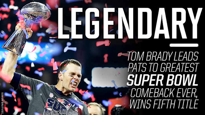 Simply The Greatest: One play at a time, Brady's Patriots erased a deficit and made history
