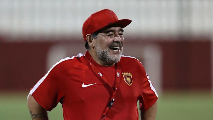 Maradona Heaps High Praise on Liverpool, Egypt Star Mohamed Salah