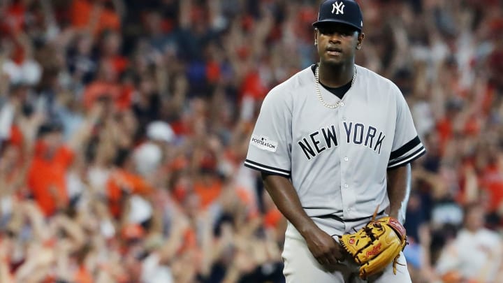 Joe Girardi says Luis Severino OK After Game 2 Shoulder Scare Joe Girardi says Luis Severino OK After Game 2 Shoulder Scare