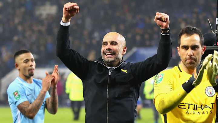 Man City's Pep Guardiola Dismisses Quadruple Talk After Club Reaches League Cup Semifinals