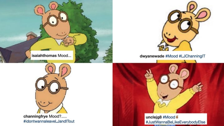 A Bunch of Cavs Posted Arthur Memes After Their Big Win Over the Knicks