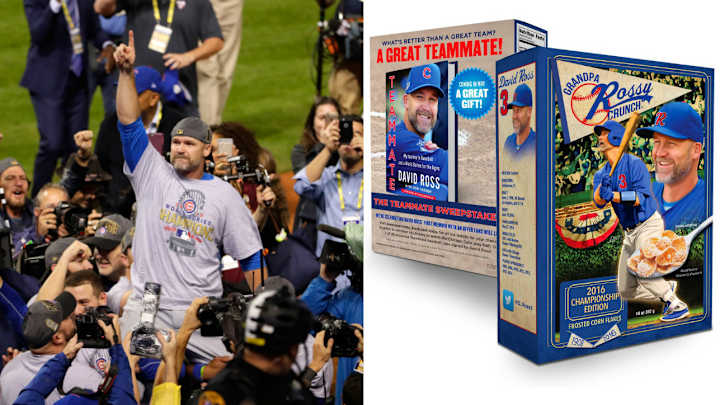 David Ross has a cereal and Jon Lester has jokes