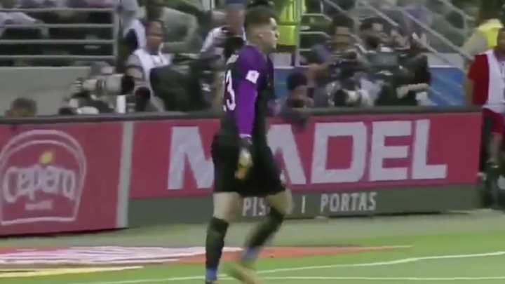 WATCH: Ederson Hits Pinpoint Goal Kick to Man City Teammate Gabriel Jesus on Brazil Debut