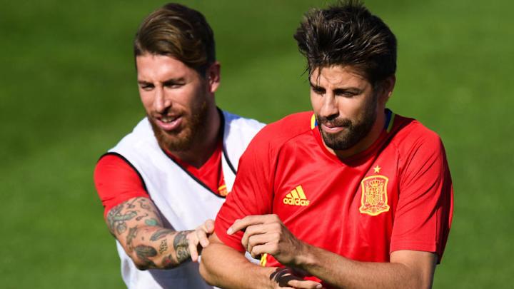 Sergio Ramos Slams Gerard Pique Following Barcelona Man's Tweet Regarding Catalonia Referendum