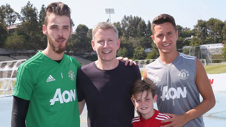 Manchester United soaks in the celebrity life in Los Angeles