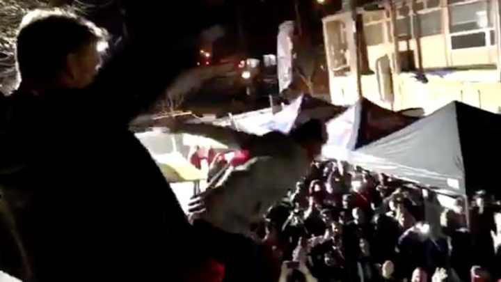 Landon Donovan did a stage dive off a taco truck and it didn’t go too well Landon Donovan did a stage dive off a taco truck and it didn’t go too well