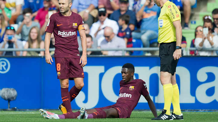 Barca Boss Ernesto Valverde Gives Update on Injured Star Ousmane Dembele Ahead of Clasico