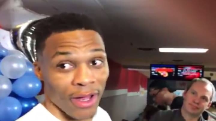 Watch: Russell Westbrook is so happy to be mentioned on Kendrick Lamar's new song Watch: Russell Westbrook is so happy to be mentioned on Kendrick Lamar's new song