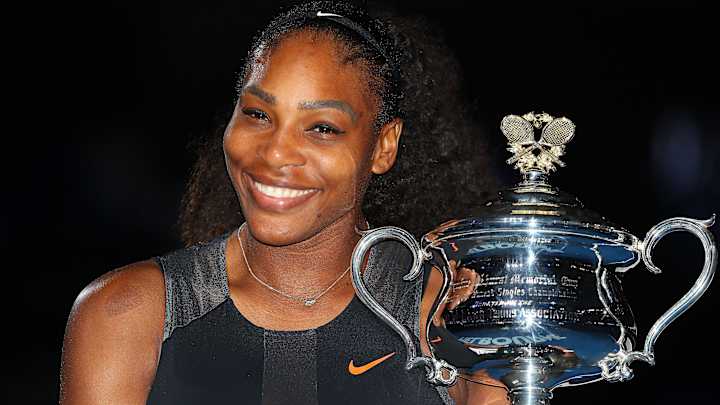 Serena Williams got a custom WWE title belt for her 23rd Grand Slam win Serena Williams got a custom WWE title belt for her 23rd Grand Slam win