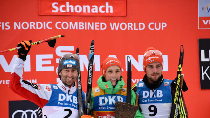Frenzel wins Nordic combined World Cup, closes in on title Frenzel wins Nordic combined World Cup, closes in on title
