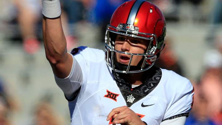 Unbeaten No. 10 West Virginia faces explosive Oklahoma St. Unbeaten No. 10 West Virginia faces explosive Oklahoma St.