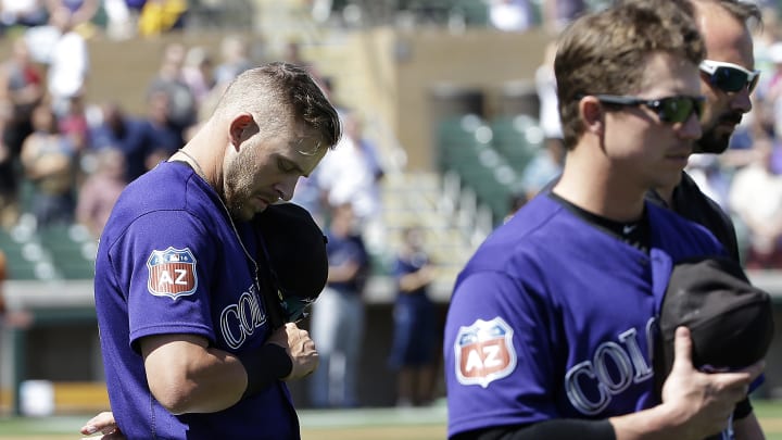 Gray hurt, Arenado homers as Rockies beat Brewers 6-5