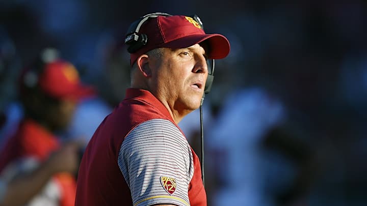 If USC fires Clay Helton, who would be the ideal replacement? Les Miles? Tom Herman? #DearAndy If USC fires Clay Helton, who would be the ideal replacement? Les Miles? Tom Herman? #DearAndy