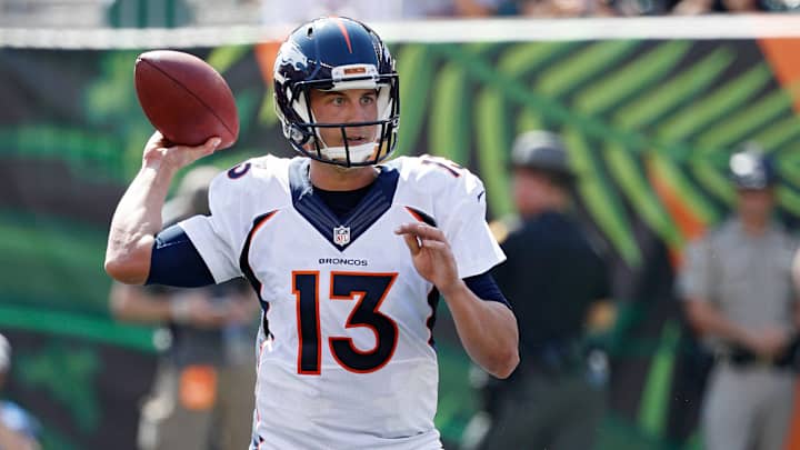 Report: Broncos’ Trevor Siemian has AC joint sprain in non-throwing shoulder