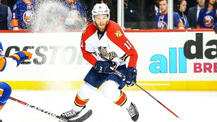 Panthers' Huberdeau out three to four months