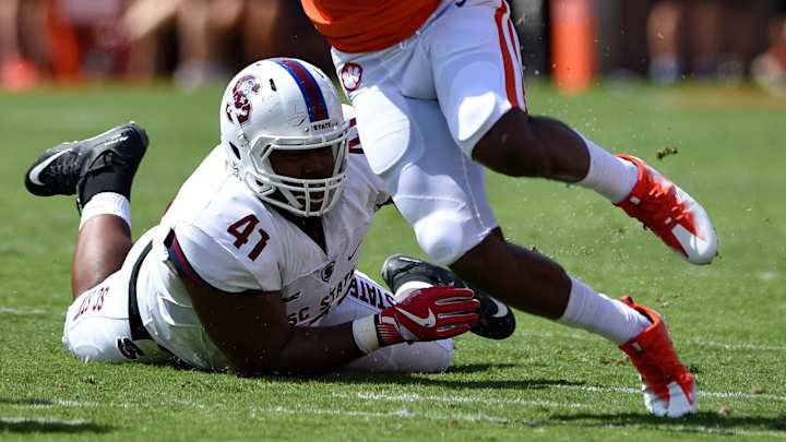 Hard hit knocks Clemson's Gallman out of game vs NC State Hard hit knocks Clemson's Gallman out of game vs NC State