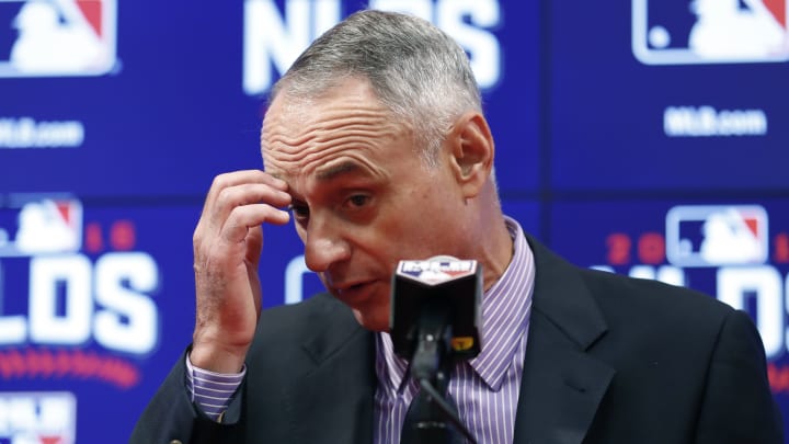 Rob Manfred confident there will be no more can-throwing in Toronto Rob Manfred confident there will be no more can-throwing in Toronto