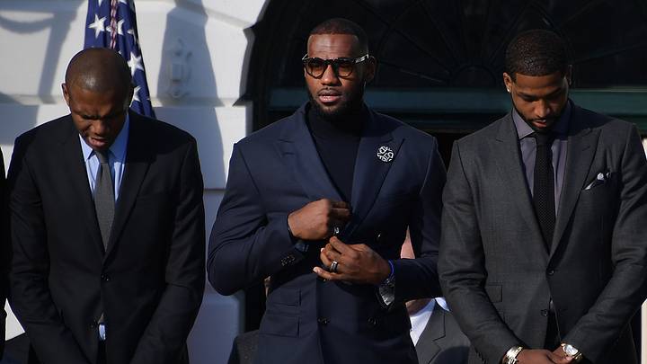 LeBron James on visiting White House under President Trump: 'I don't know'