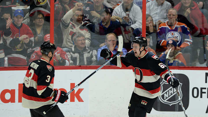 Jordan Eberle's 2 goals lead Oilers in 7-2 rout of Senators