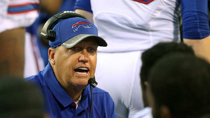 Bills Ryan says standing for anthem pays respect to military