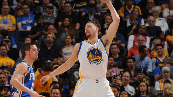 Thompson scores 40, Green with triple-double in Warriors win