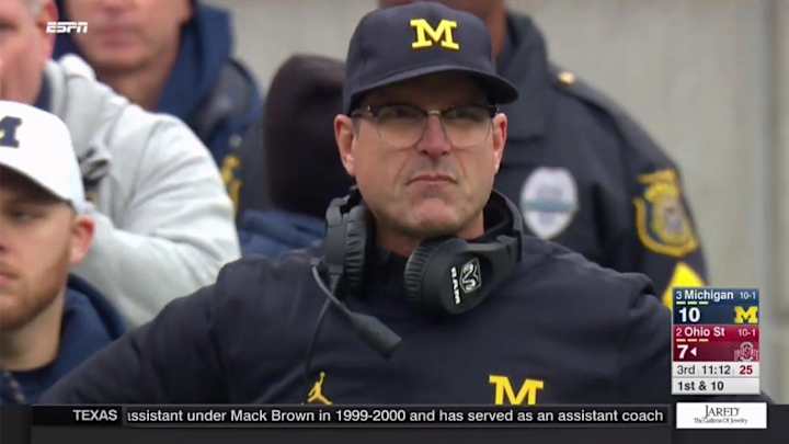 Jim Harbaugh is mad Jim Harbaugh is mad