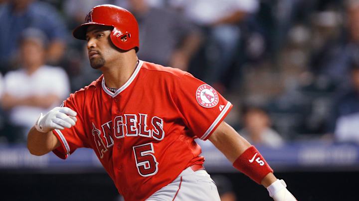 Angels' Pujols eyes opening day, more open to DH