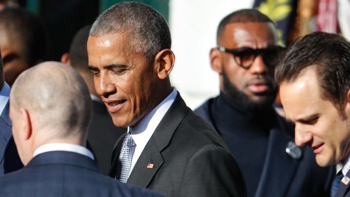 Cavs Meet Obama, In The Shadow Of Trump