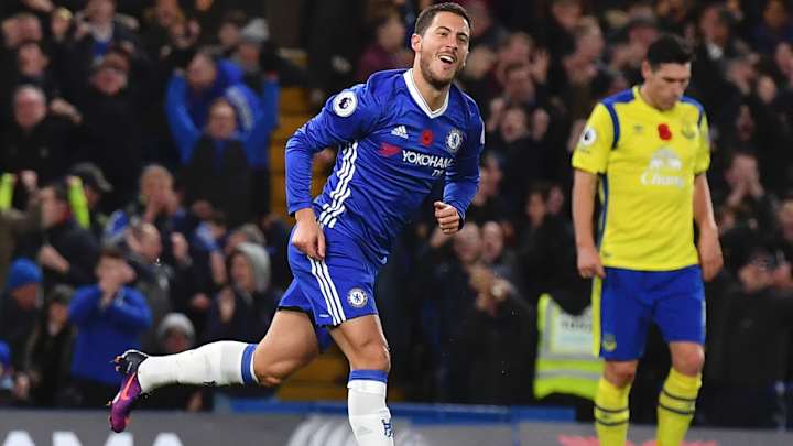 Eden Hazard scores twice as Chelsea takes top spot in Premier League Eden Hazard scores twice as Chelsea takes top spot in Premier League