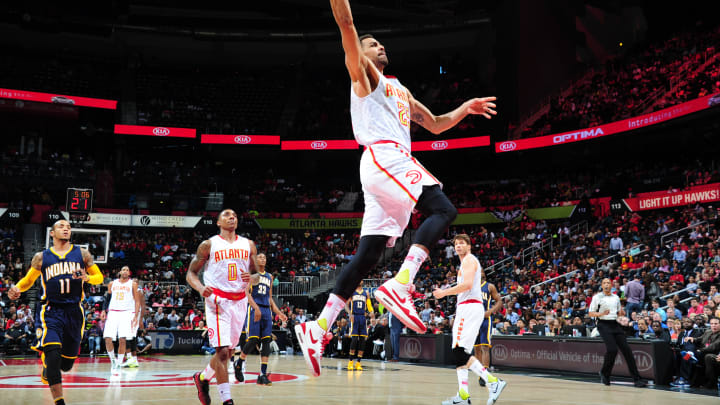 Horford, Millsap pace Hawks in 104-75 win over Pacers