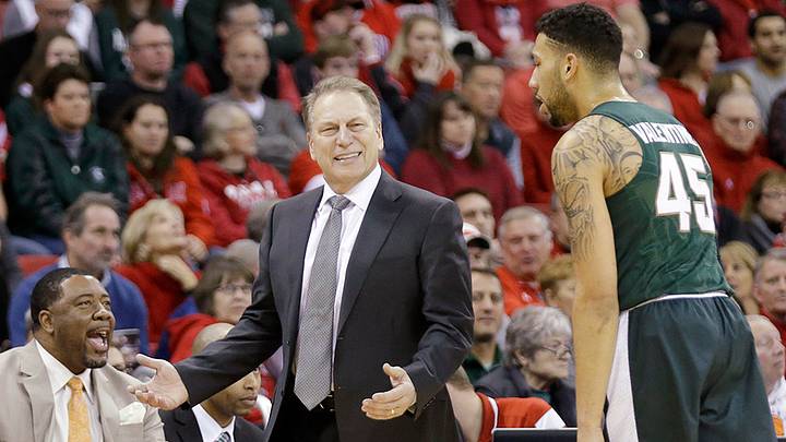 No. 4 Michigan State falls to Wisconsin 77–76 No. 4 Michigan State falls to Wisconsin 77–76