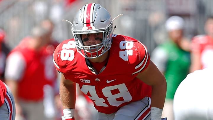 A childhood fan of Notre Dame, Ohio State linebacker Joe Burger walked on for the Buckeyes and became a captain