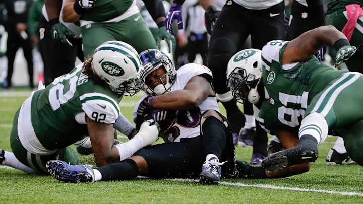 Ravens head to bye banged up, while Jets have QB questions Ravens head to bye banged up, while Jets have QB questions