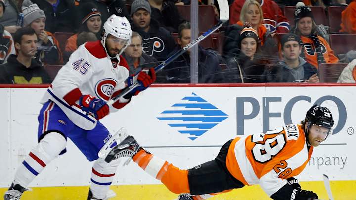 Schenn leads Flyers past Canadiens, 4-3