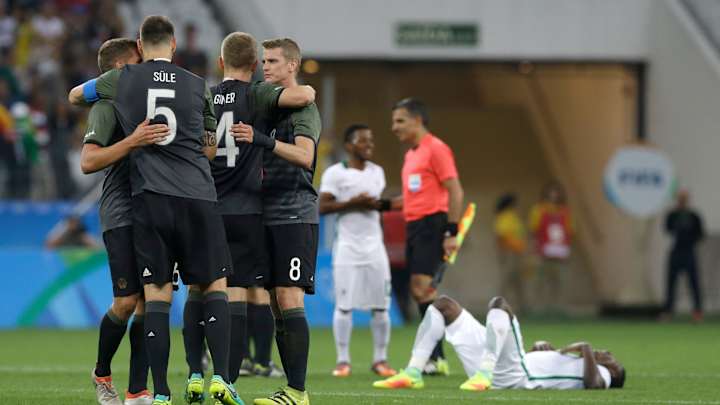Germany in the Olympic final after 2-0 victory over Nigeria