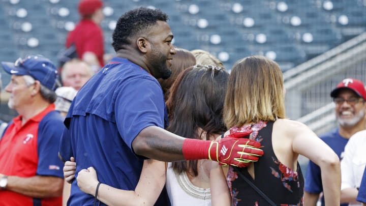 Ortiz reflects on time with Twins in final visit